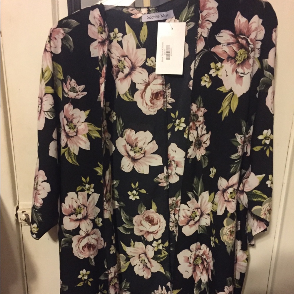 Floral kimono